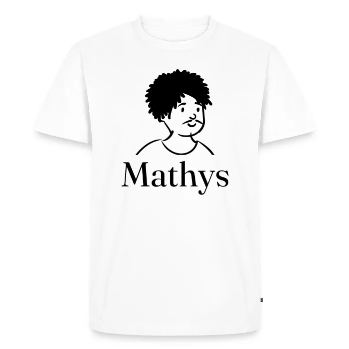 T-shirt personnalisé au prénom Mathys