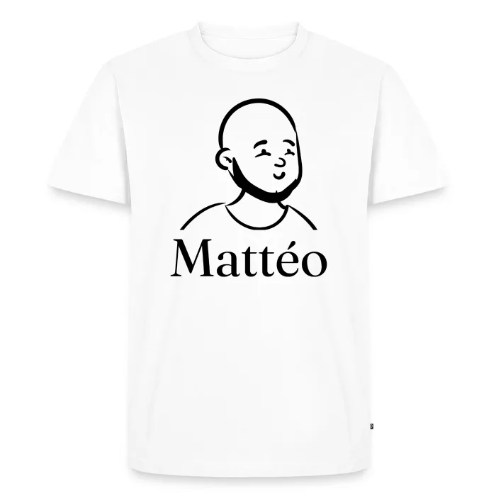 T-shirt personnalisé au prénom Mattéo