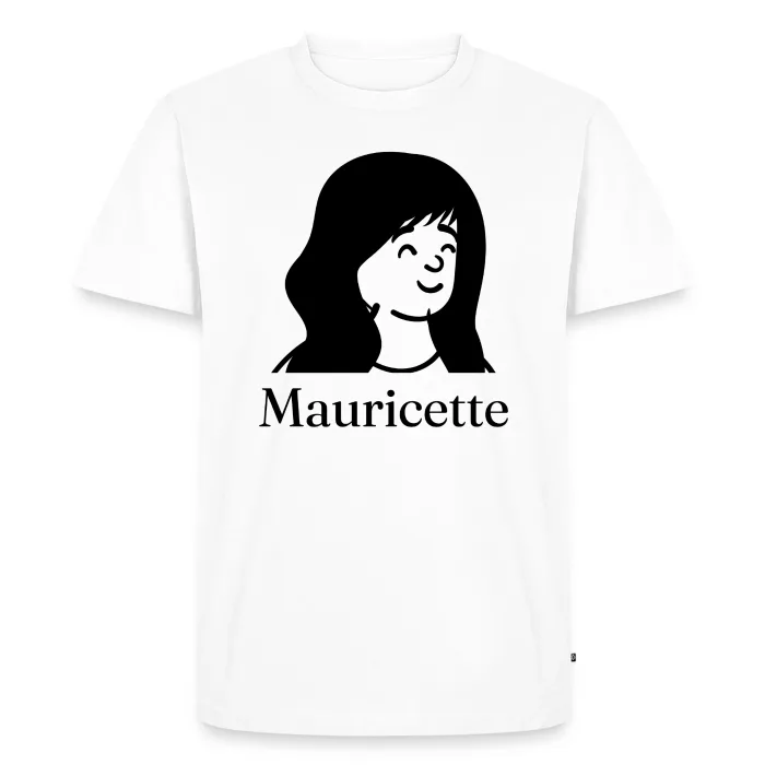 T-shirt personnalisé au prénom Mauricette