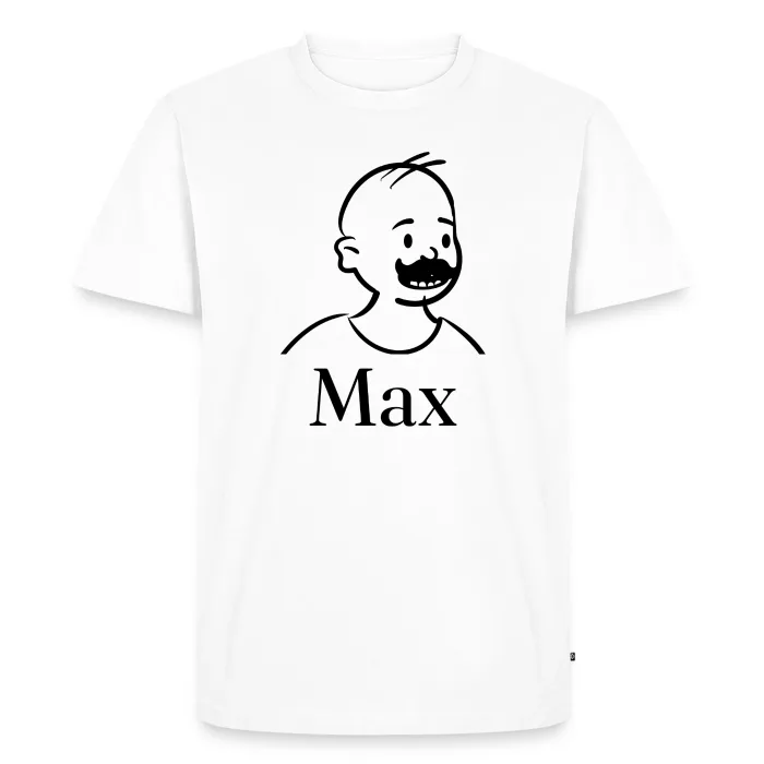 T-shirt personnalisé au prénom Max