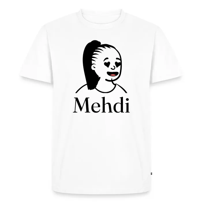 T-shirt personnalisé au prénom Mehdi