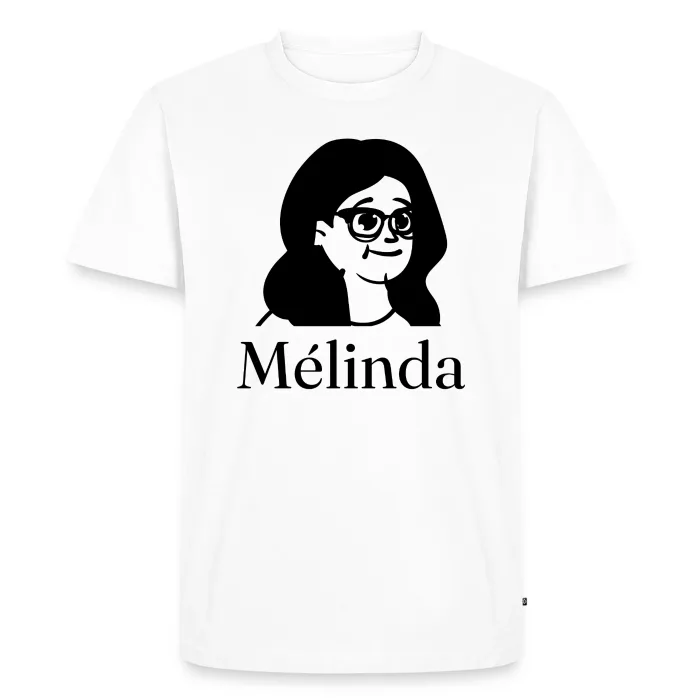 T-shirt personnalisé au prénom Mélinda