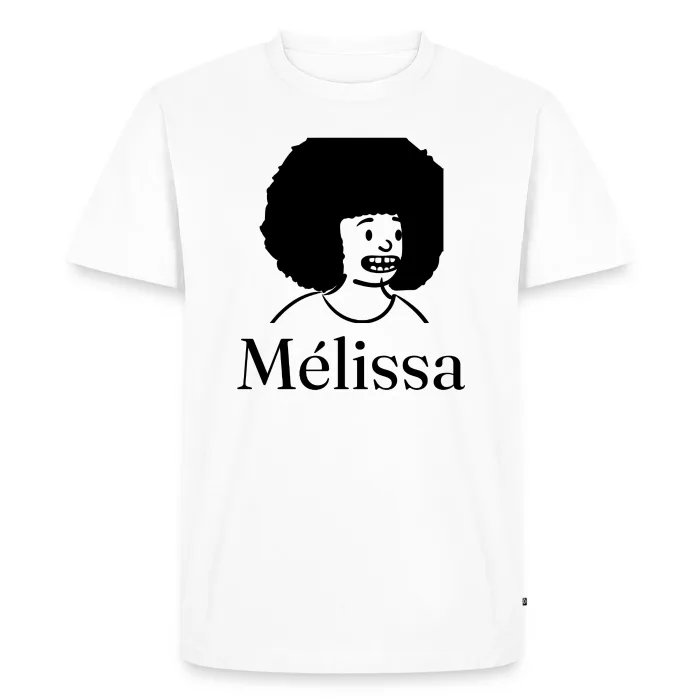 T-shirt personnalisé au prénom Mélissa