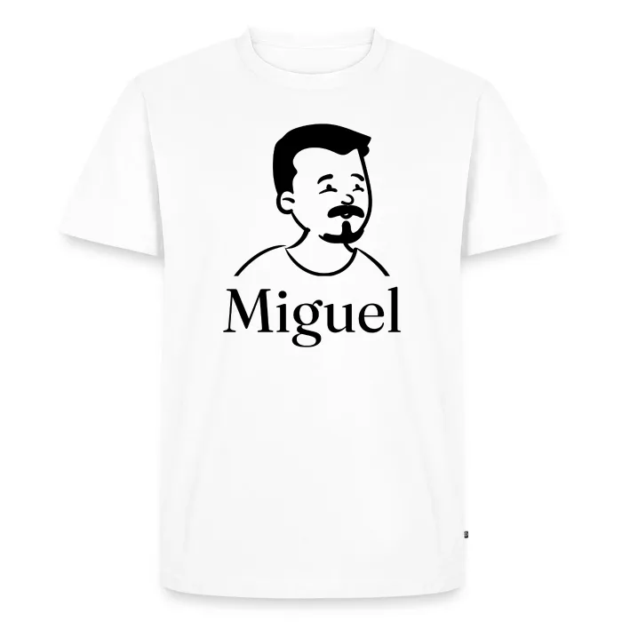 T-shirt personnalisé au prénom Miguel