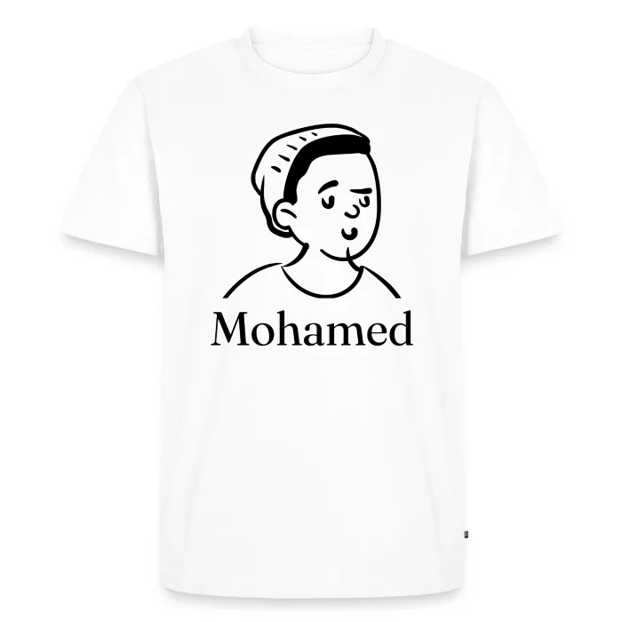 T-shirt personnalisé au prénom Mohamed