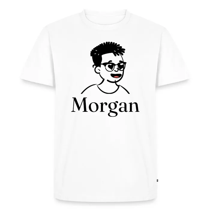 T-shirt personnalisé au prénom Morgan