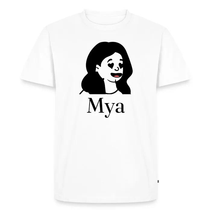 T-shirt personnalisé au prénom Mya