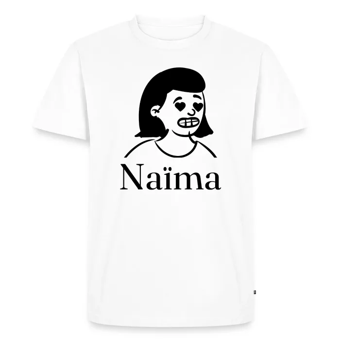 T-shirt personnalisé au prénom Naïma