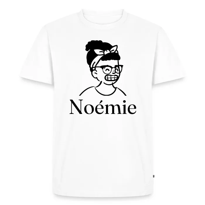 T-shirt personnalisé au prénom Noémie