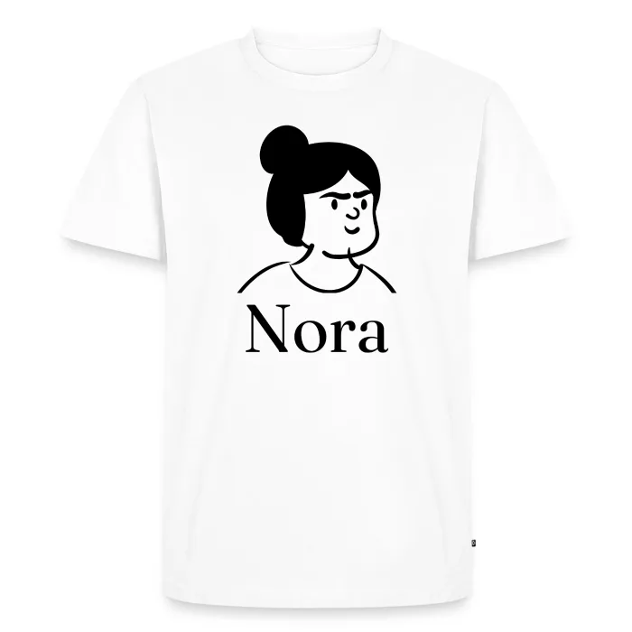 T-shirt personnalisé au prénom Nora