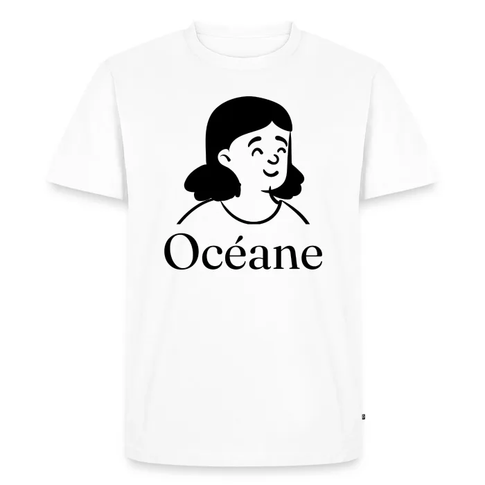 T-shirt personnalisé au prénom Océane
