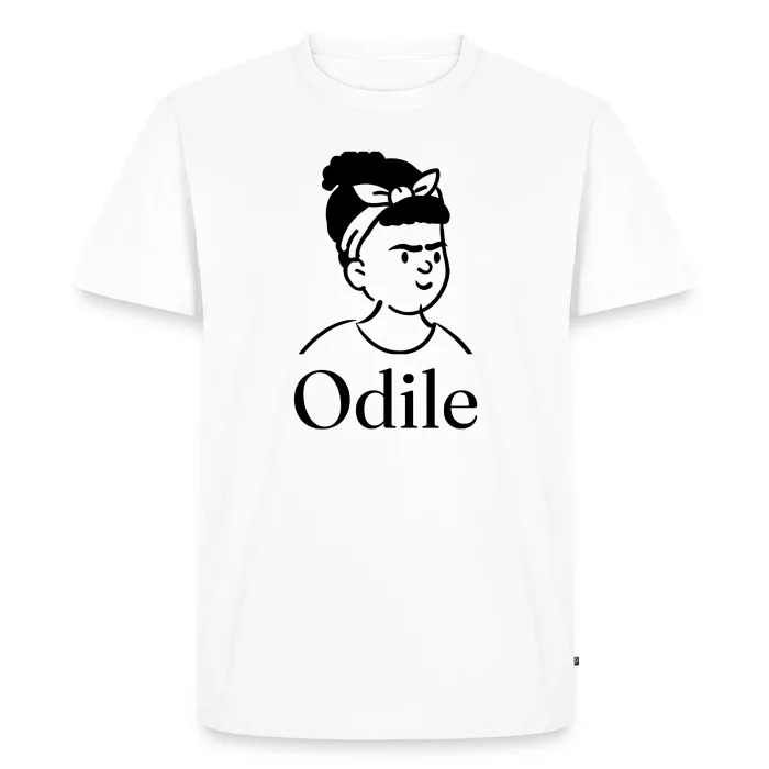 T-shirt personnalisé au prénom Odile