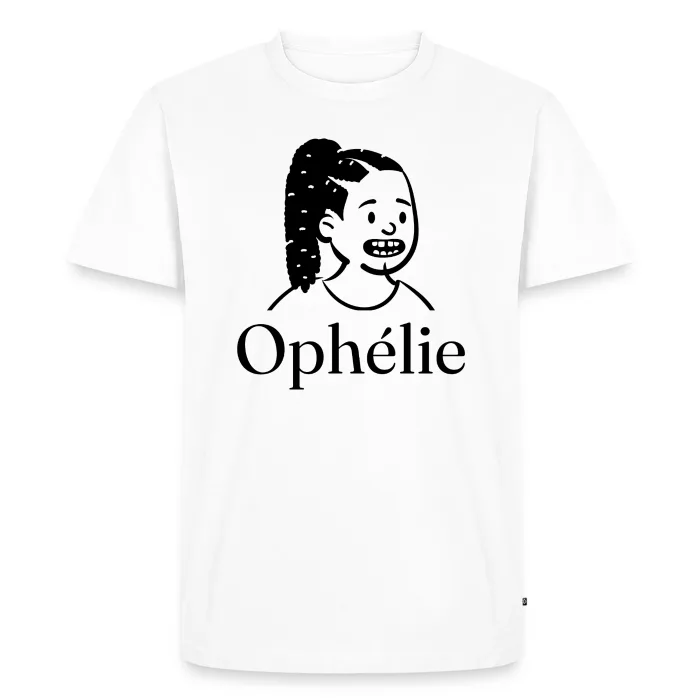 T-shirt personnalisé au prénom Ophélie