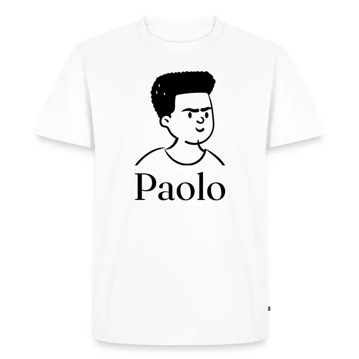 T-shirt personnalisé au prénom Paolo