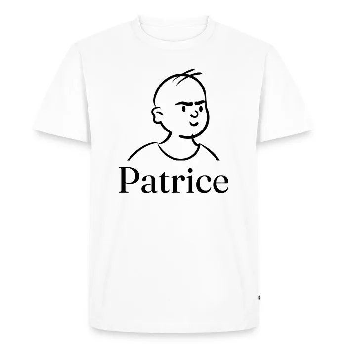 T-shirt personnalisé au prénom Patrice