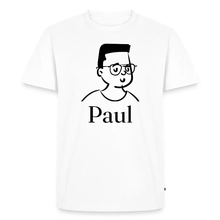 T-shirt personnalisé au prénom Paul