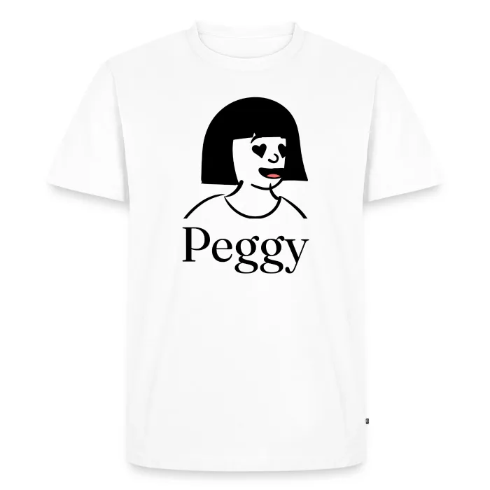 T-shirt personnalisé au prénom Peggy