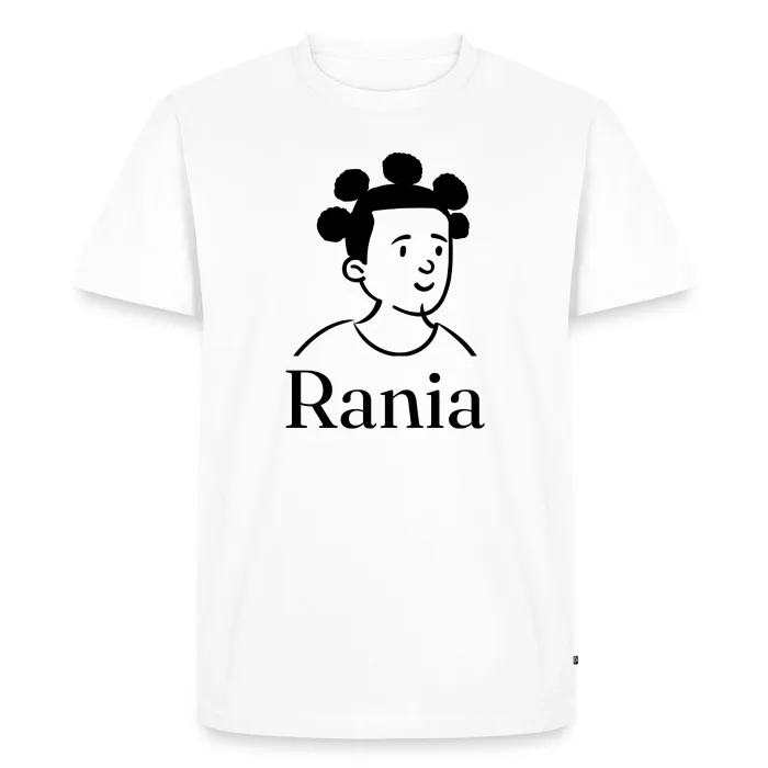 T-shirt personnalisé au prénom Rania