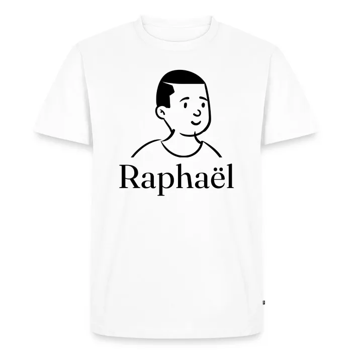 T-shirt personnalisé au prénom Raphaël