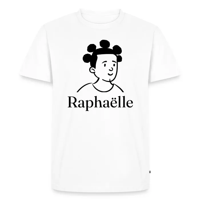 T-shirt personnalisé au prénom Raphaëlle
