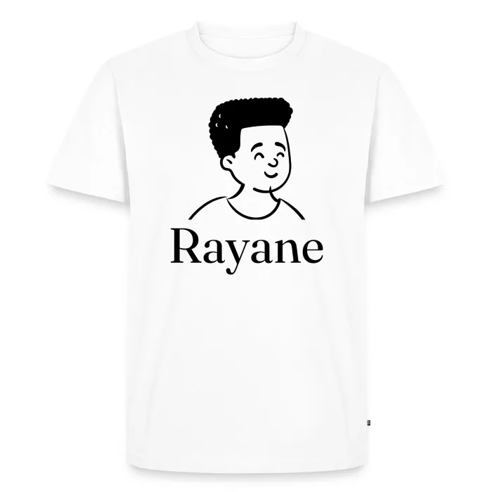 T-shirt personnalisé au prénom Rayane