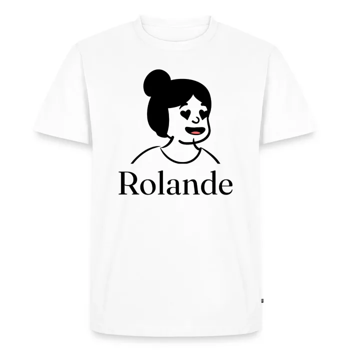 T-shirt personnalisé au prénom Rolande