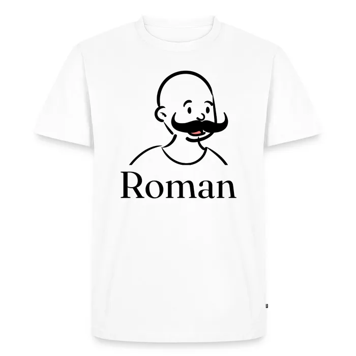 T-shirt personnalisé au prénom Roman