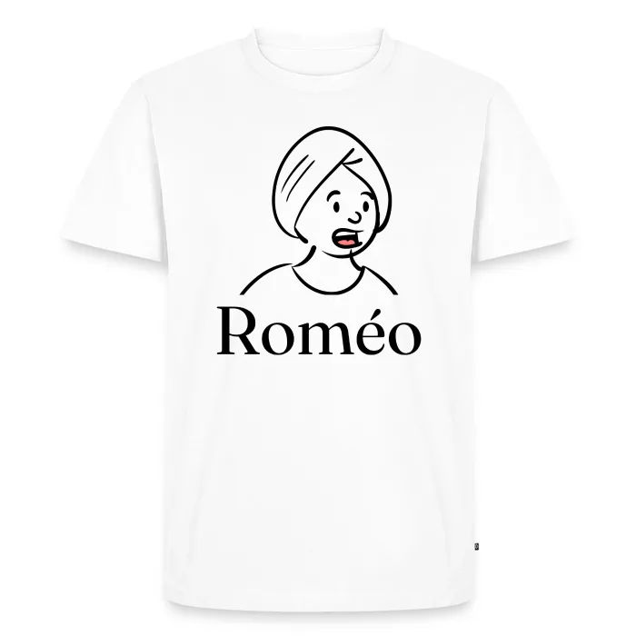 T-shirt personnalisé au prénom Roméo