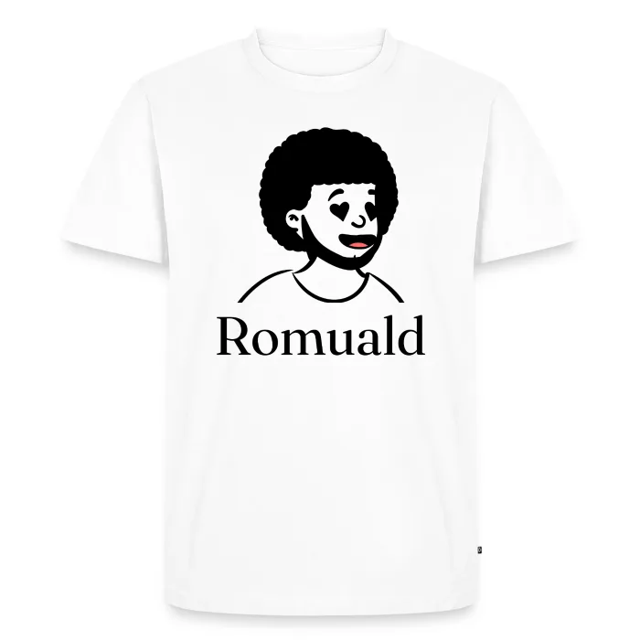 T-shirt personnalisé au prénom Romuald