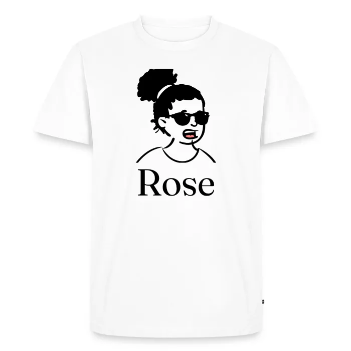 T-shirt personnalisé au prénom Rose