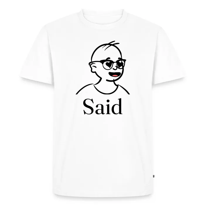 T-shirt personnalisé au prénom Said