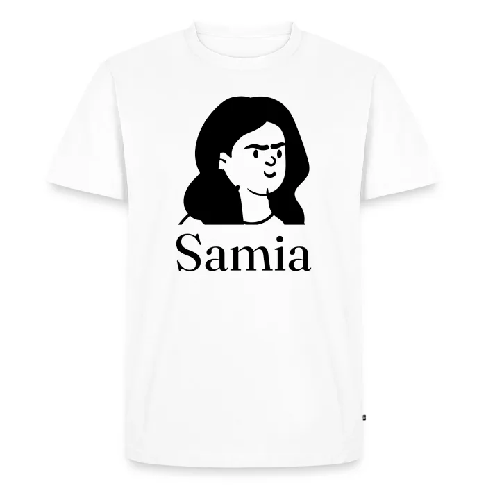 T-shirt personnalisé au prénom Samia