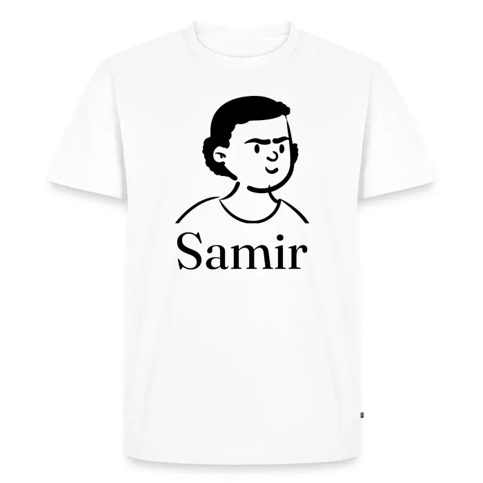 T-shirt personnalisé au prénom Samir