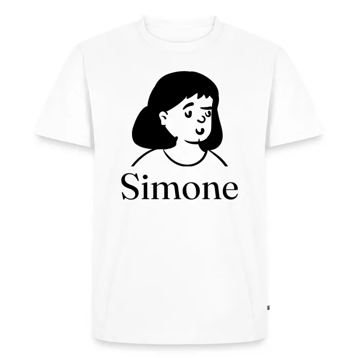 T-shirt personnalisé au prénom Simone