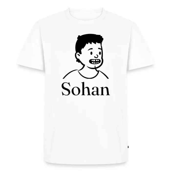 T-shirt personnalisé au prénom Sohan