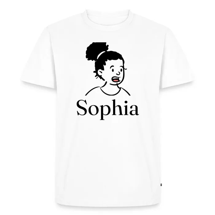 T-shirt personnalisé au prénom Sophia