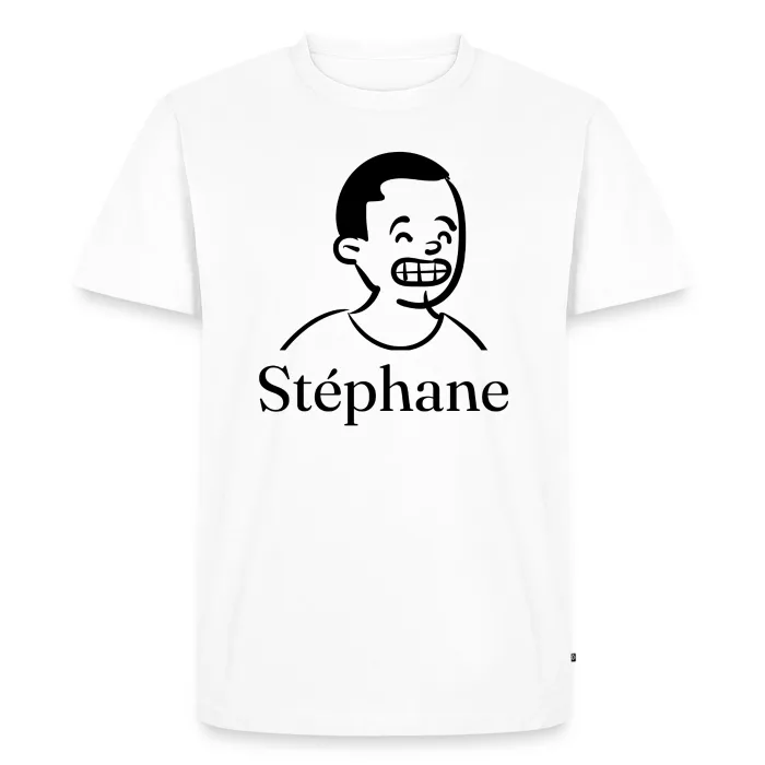 T-shirt personnalisé au prénom Stéphane