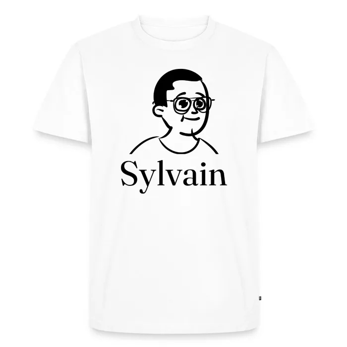 T-shirt personnalisé au prénom Sylvain