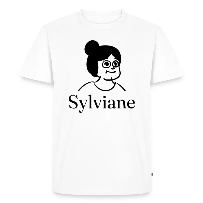 T-shirt personnalisé au prénom Sylviane