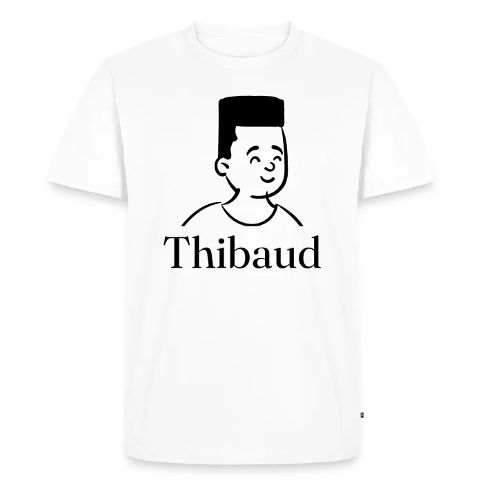T-shirt personnalisé au prénom Thibaud