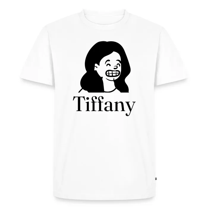 T-shirt personnalisé au prénom Tiffany