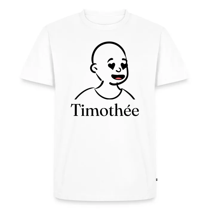 T-shirt personnalisé au prénom Timothée