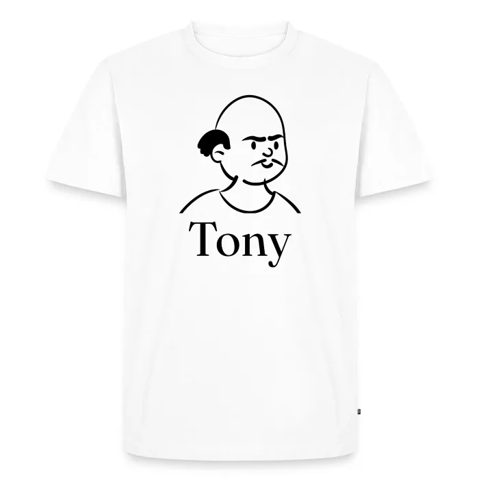T-shirt personnalisé au prénom Tony