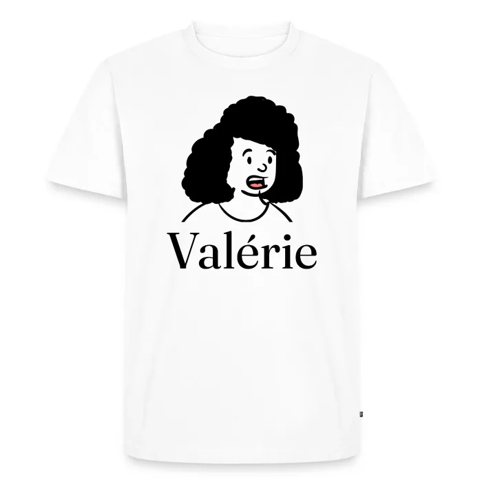 T-shirt personnalisé au prénom Valérie