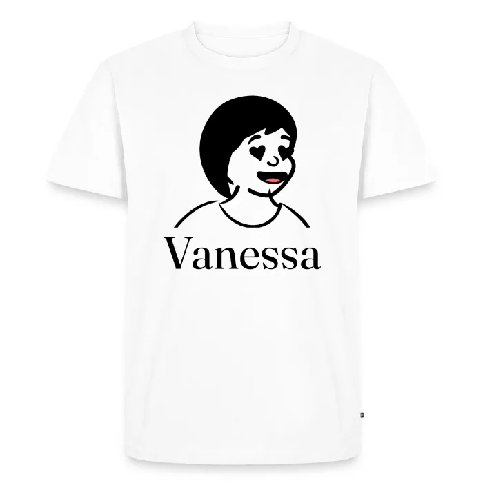 T-shirt personnalisé au prénom Vanessa
