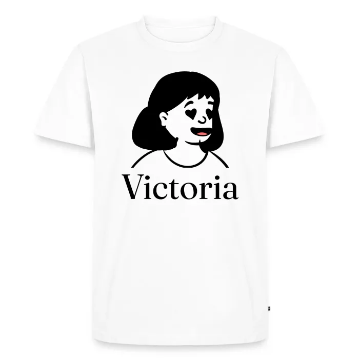 T-shirt personnalisé au prénom Victoria