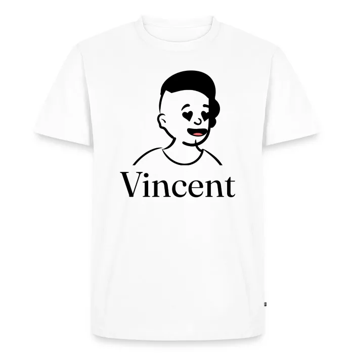 T-shirt personnalisé au prénom Vincent