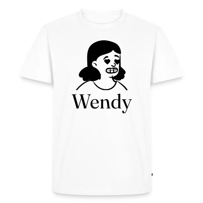 T-shirt personnalisé au prénom Wendy