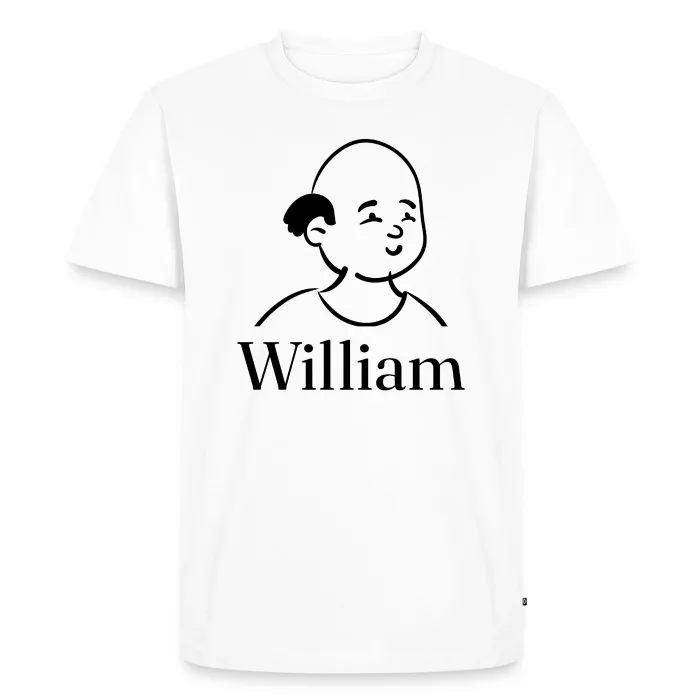 T-shirt personnalisé au prénom William