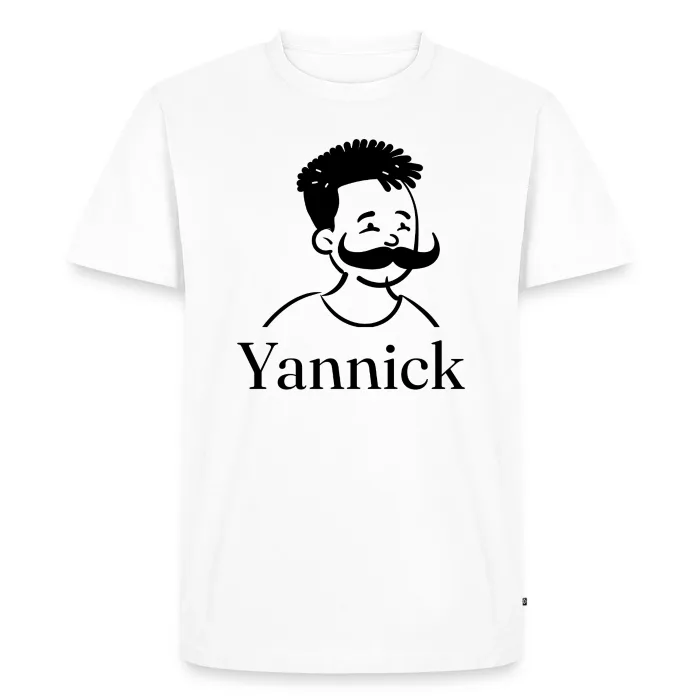 T-shirt personnalisé au prénom Yannick